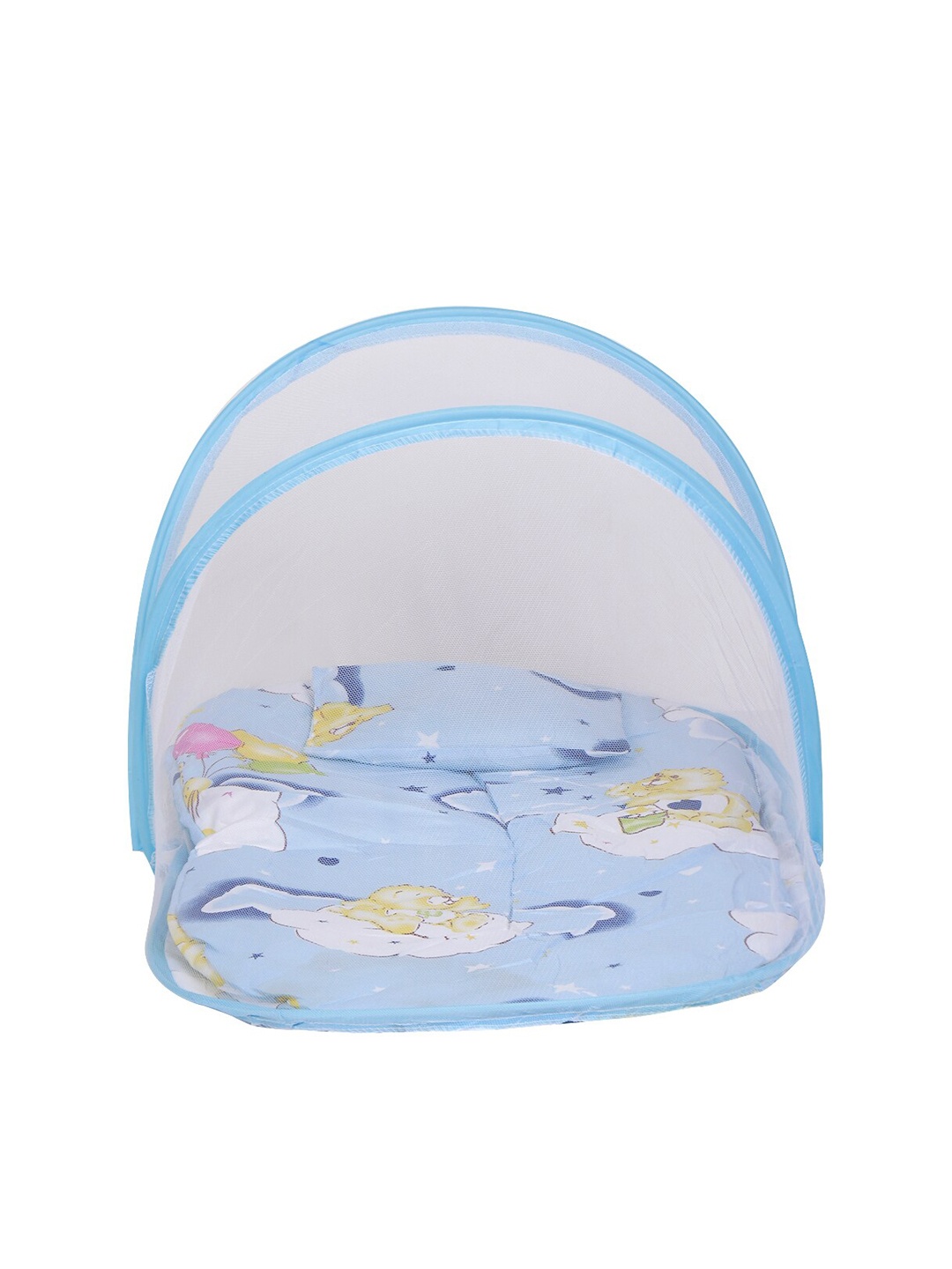 

PASSION PETALS Boys Blue Printed Foldable Crib Mosquito Net