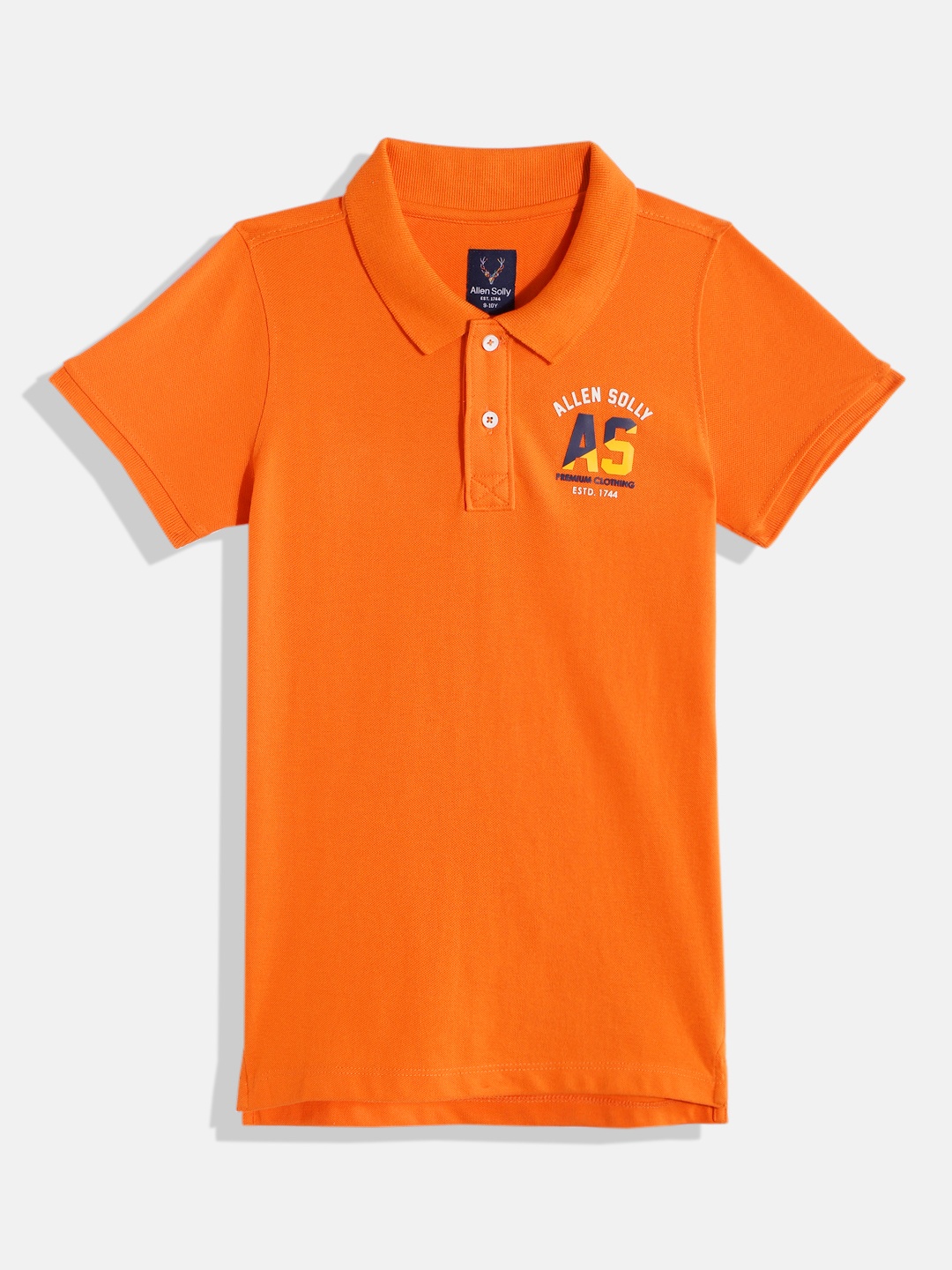 

Allen Solly Junior Boys Polo Collar T-shirt, Orange