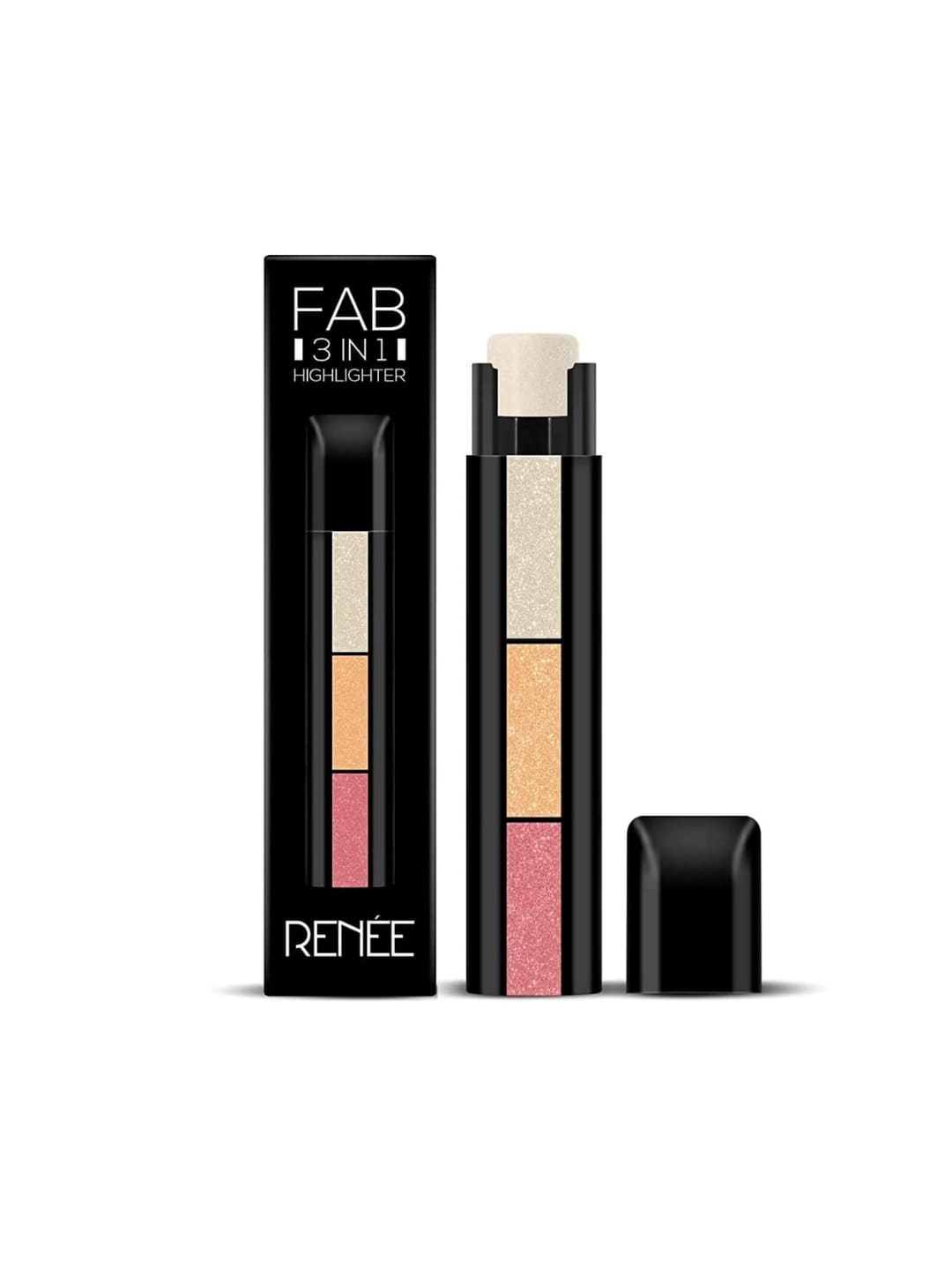 

Renee Fab 3 in 1 Highlighter - 4.5g, Nude