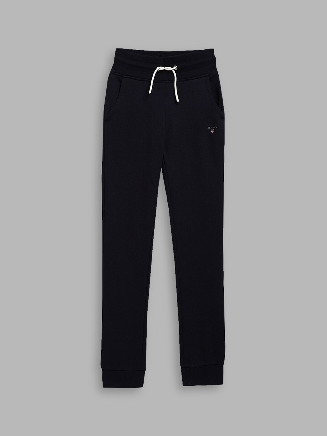 

GANT Boys Navy Blue Solid Joggers