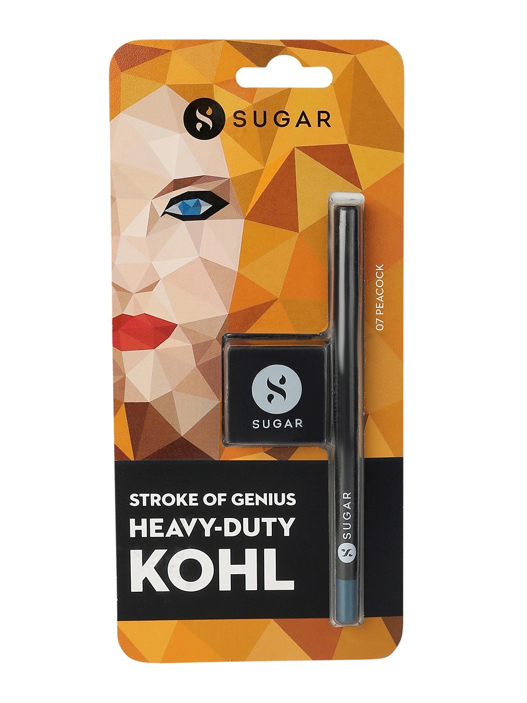 

SUGAR Cosmetics Stroke Of Genius Heavy-Duty Kohl - 07 Peacock, Green