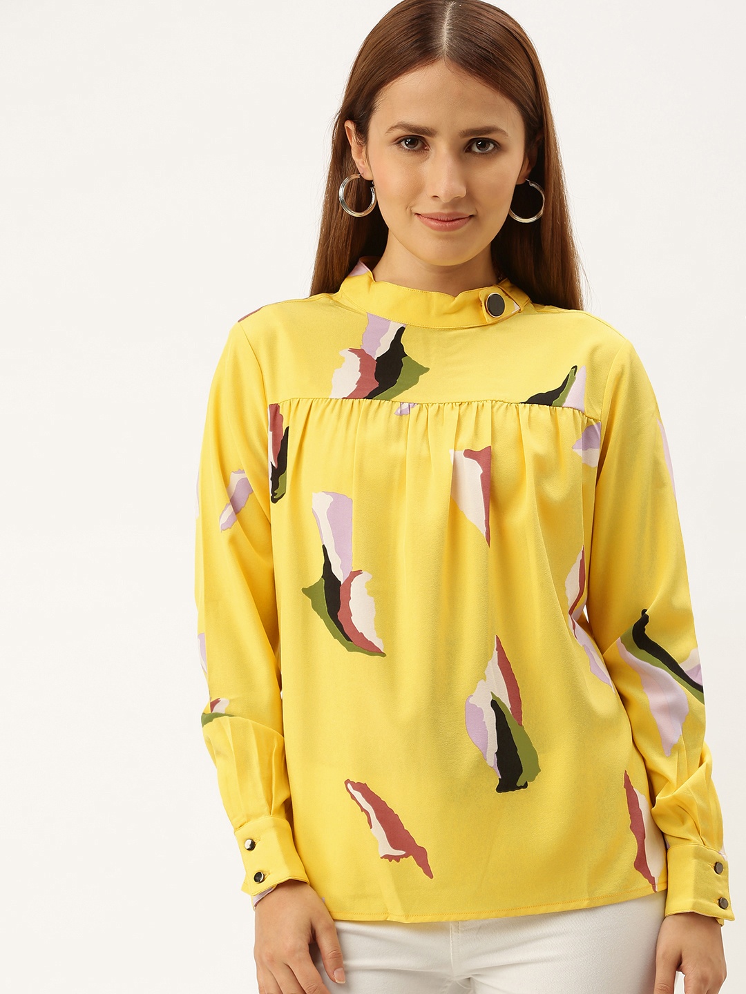 

SHECZZAR Yellow Regular Top