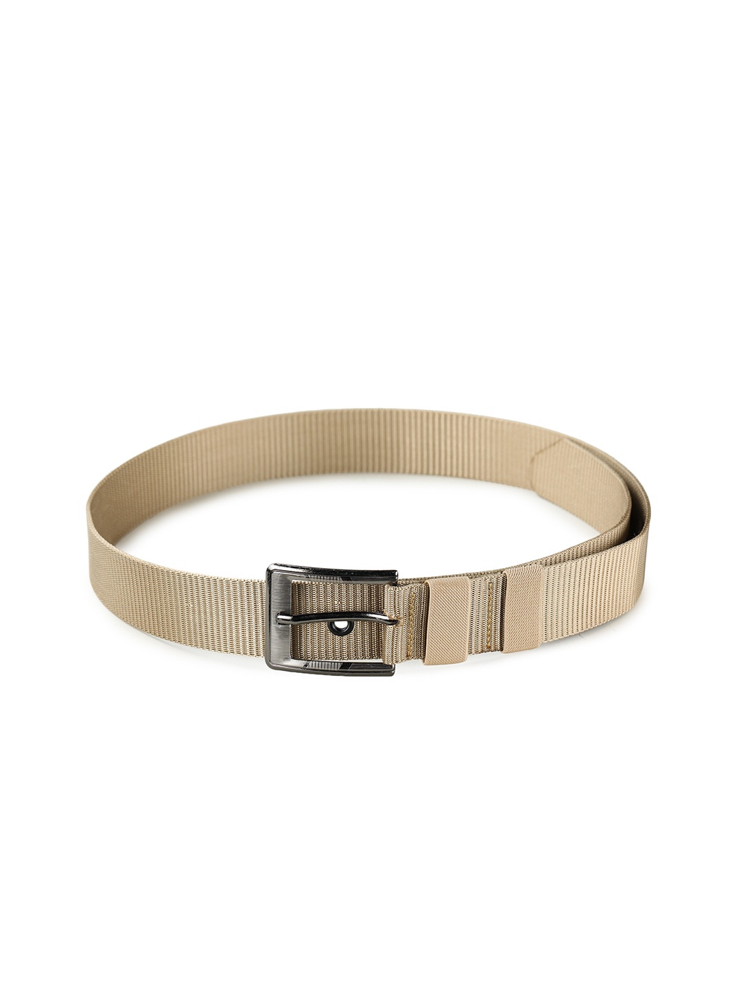 

Calvadoss Men Beige Woven Design Casual Belt