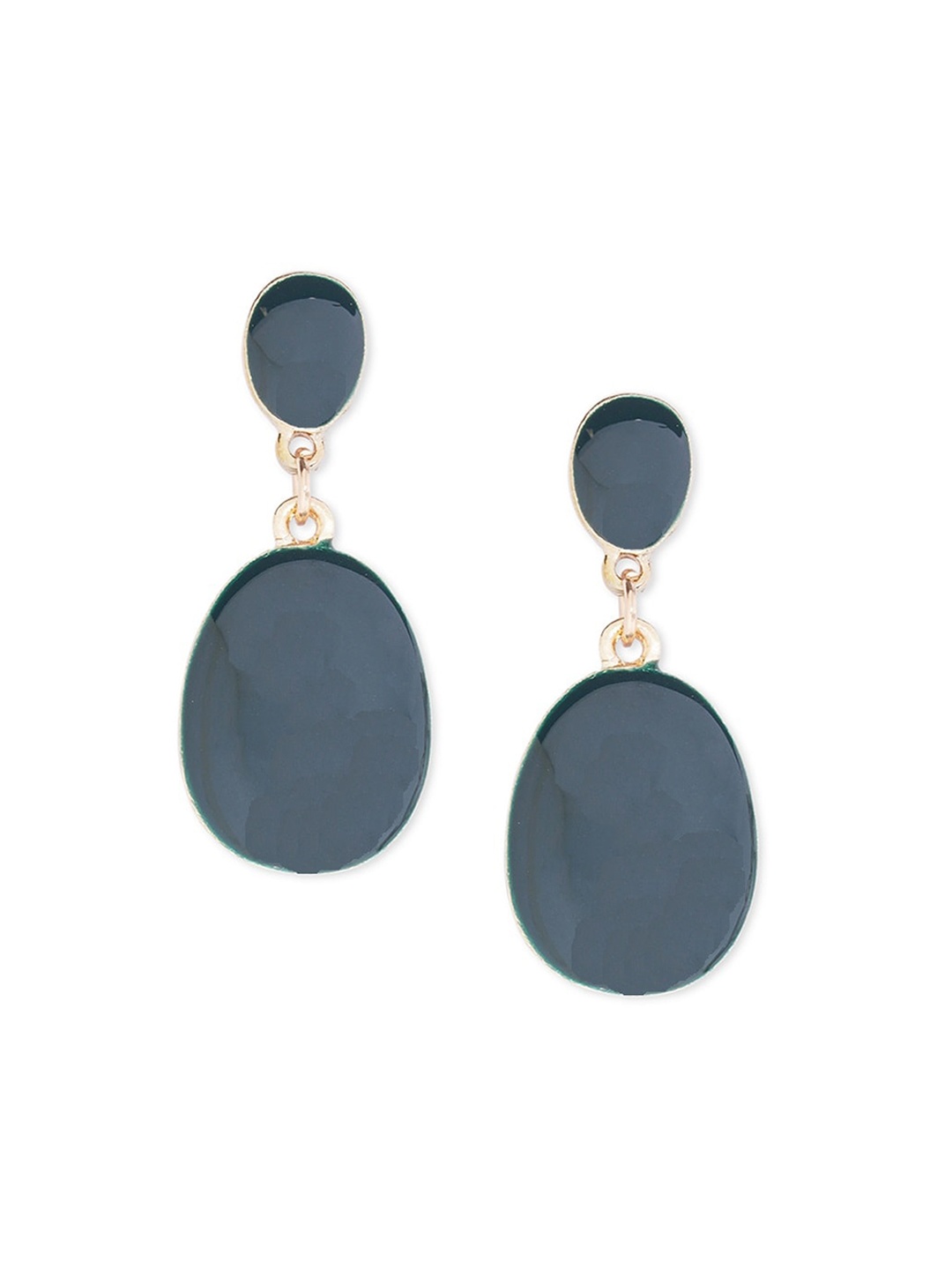 

Blisscovered Black Contemporary Drop Earrings