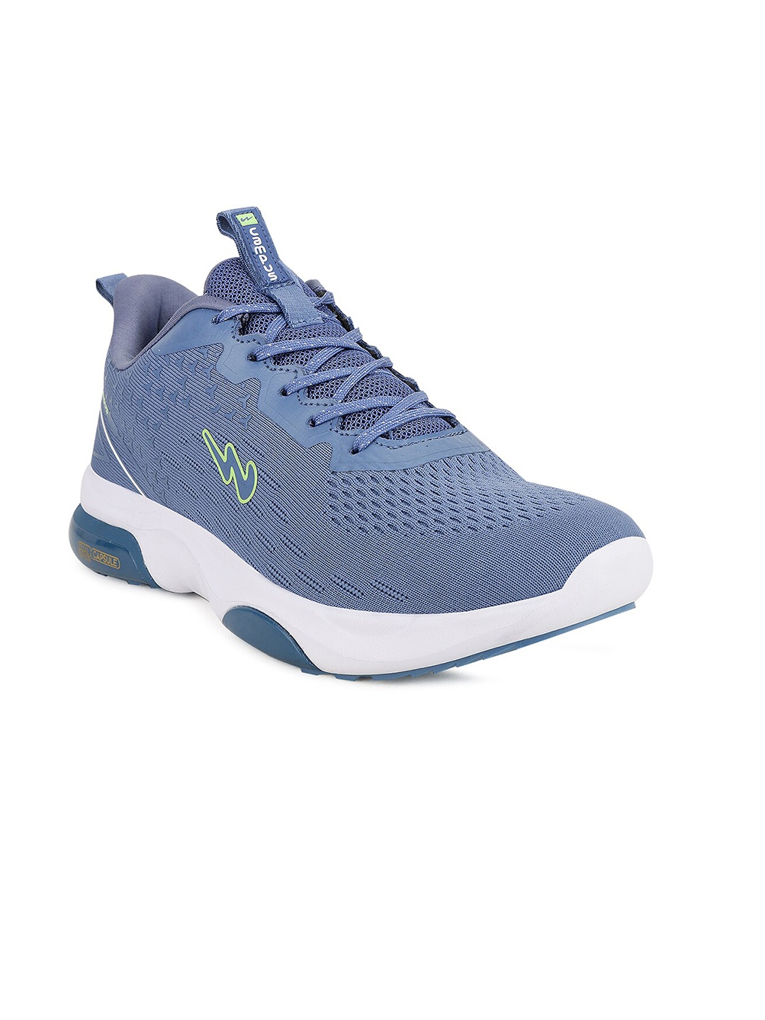

Campus Men Blue Mesh Running Marking Shoes