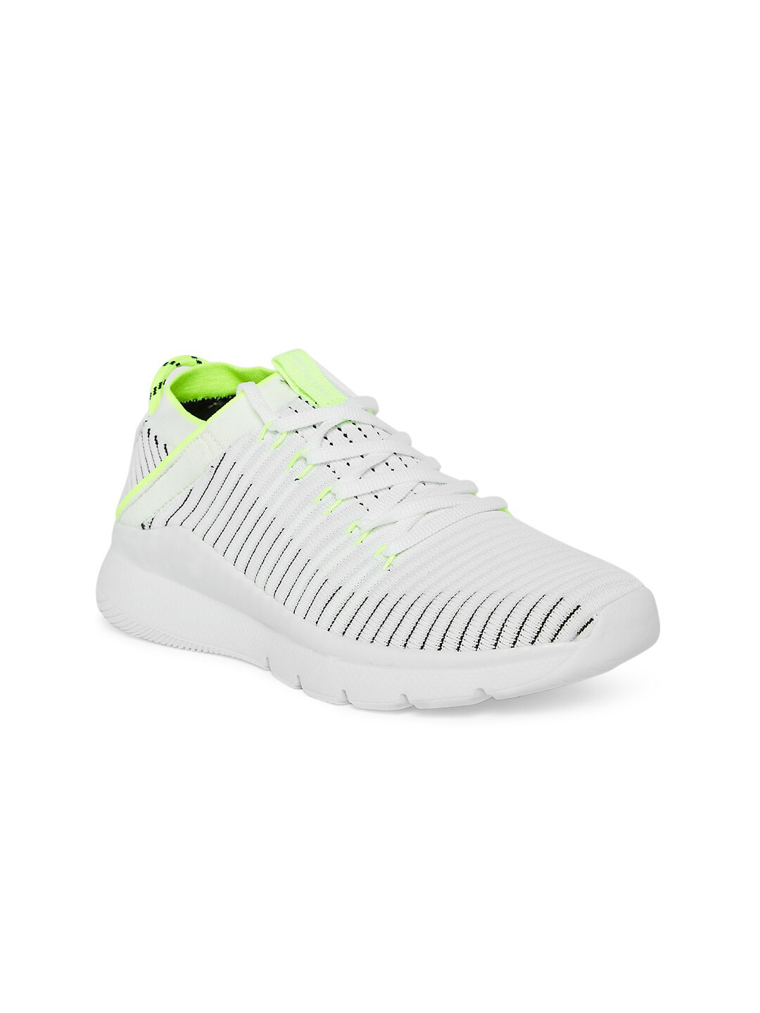 

Forever Glam by Pantaloons Women White Textile Running Non-Marking Shoes