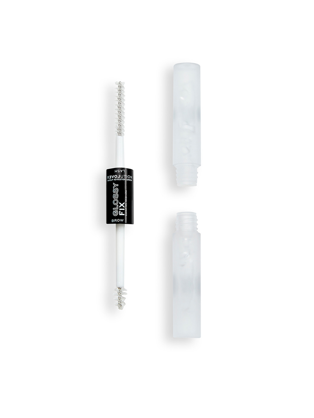 

Makeup Revolution London Glossy Fix Clear Brow Gel & Mascara, Transparent