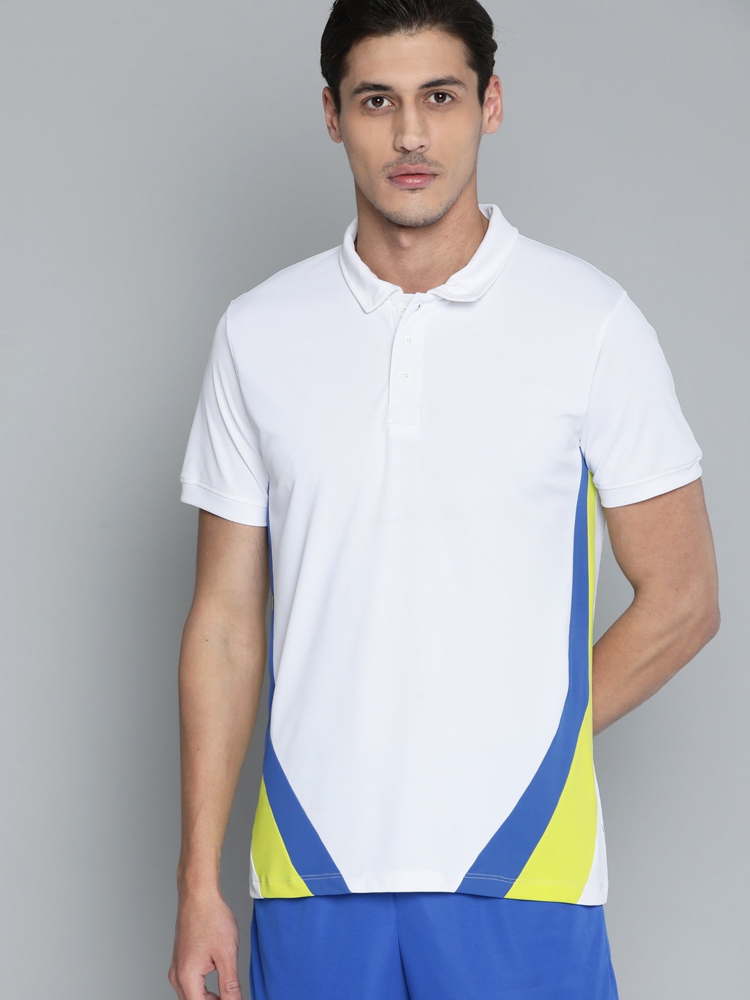 

HRX By Hrithik Roshan Racket sports Men Optic White Rapid-Dry Typography T-shirts