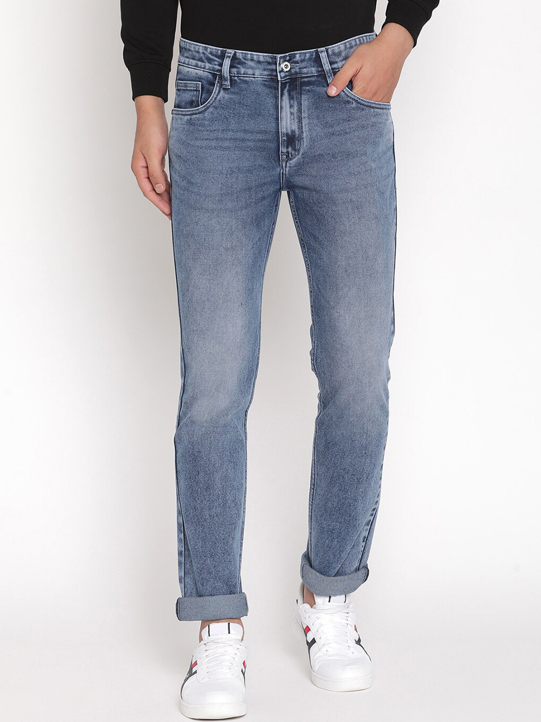 

Octave Men Blue Heavy Fade Jeans