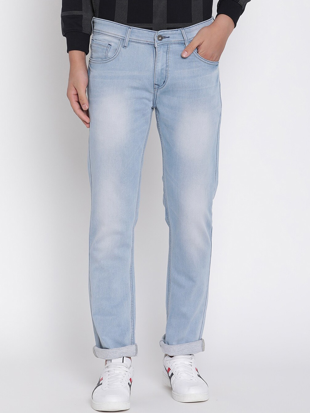 

Octave Men Blue Heavy Fade Jeans