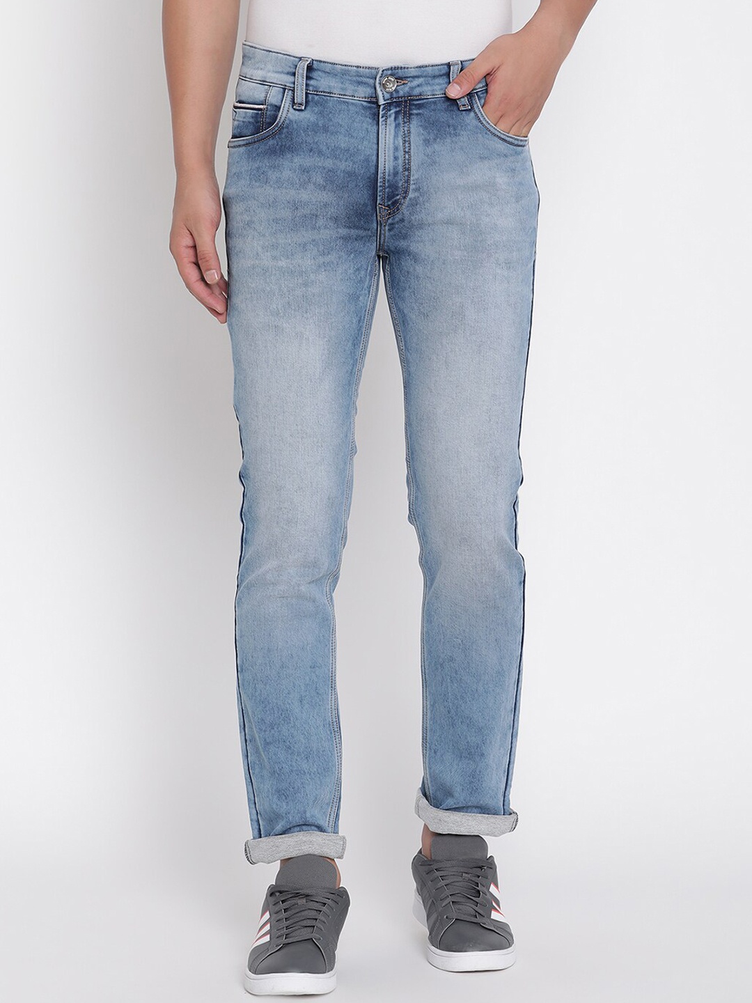 

Octave Men Blue Heavy Fade Jeans