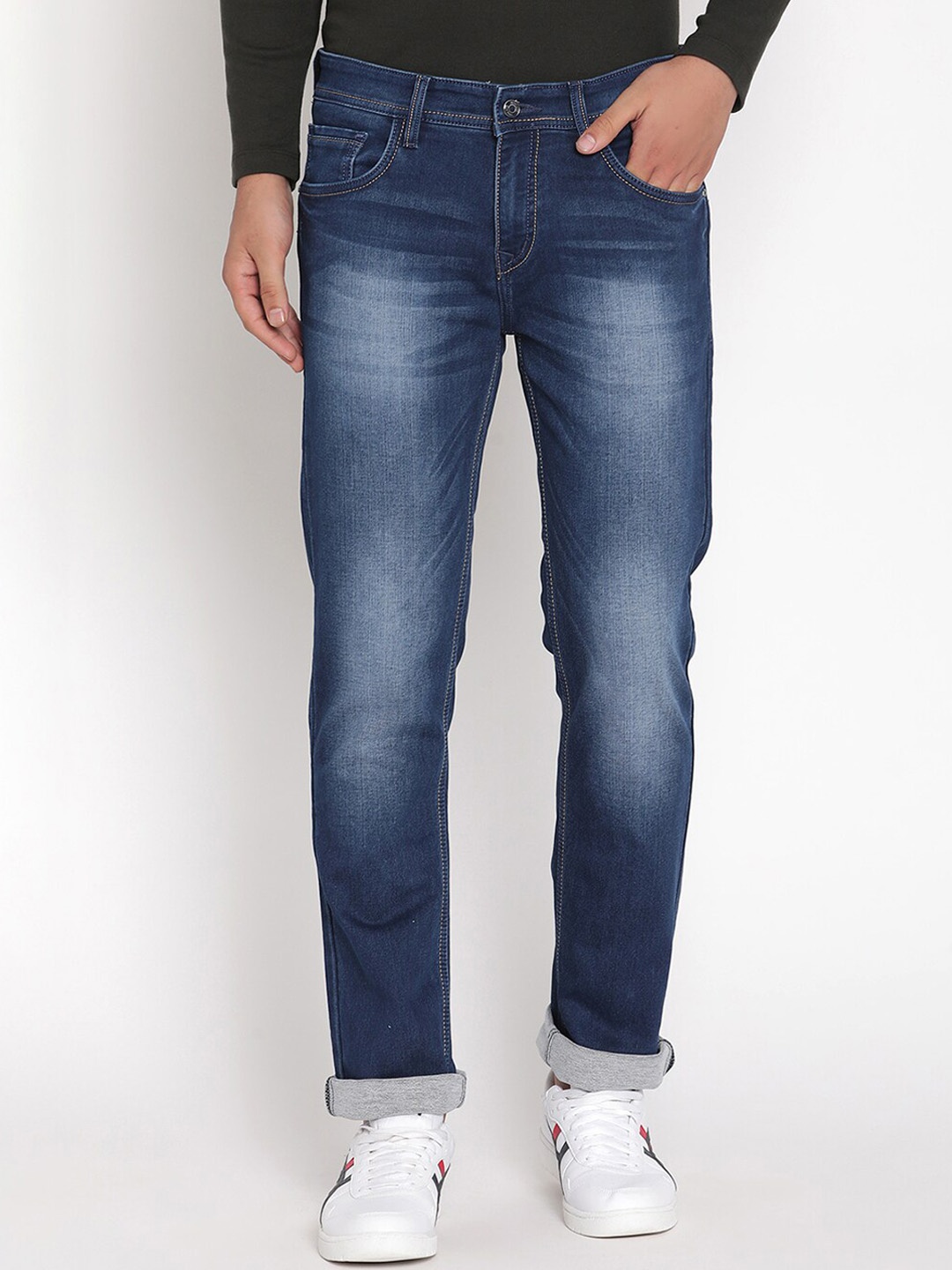 

Octave Men Blue Heavy Fade Jeans