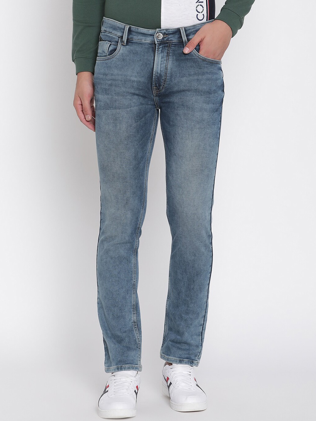 

Octave Men Blue Heavy Fade Jeans