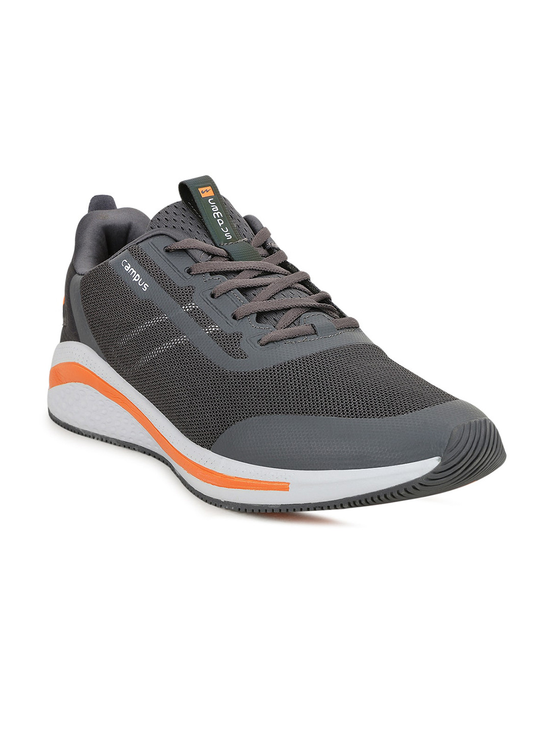 

Campus Men Grey Mesh Running Marking Shoes
