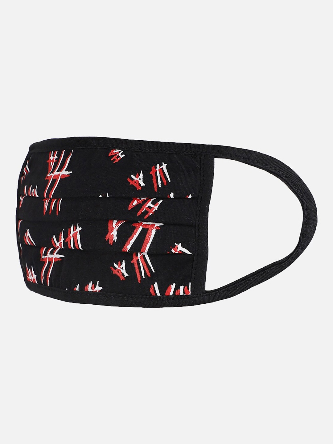 

Free Authority Men Black & Red Joker Printed Reusable Cotton Cloth Mask