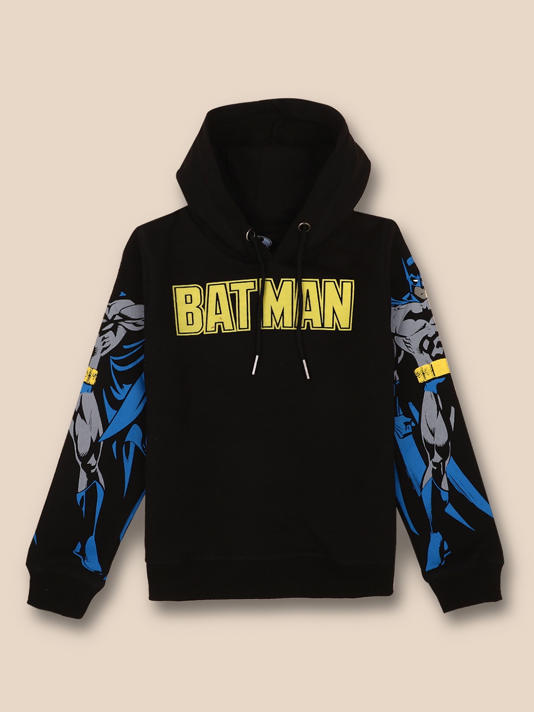 

Kids Ville Boys Black Batman Printed Sweatshirt