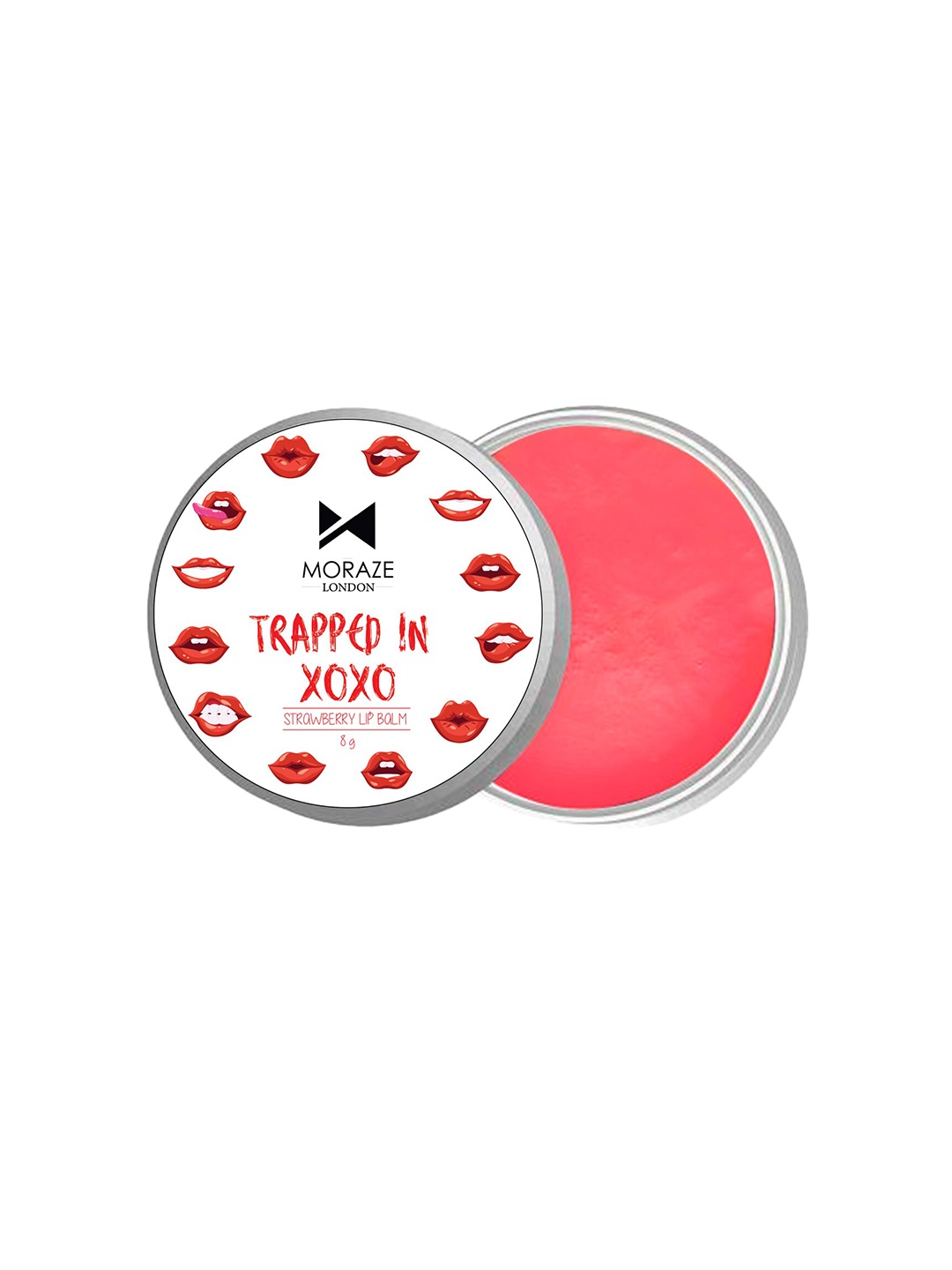 

Moraze Strawberry Intense Moisturizing SPF 20 Lip Balm- 8gm, Pink