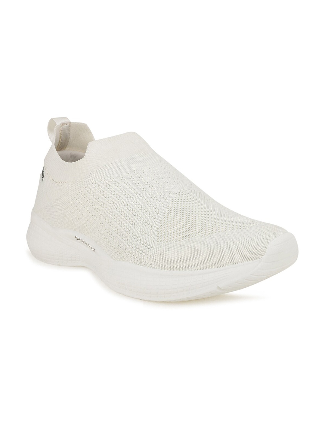 

Campus Men Off White Mesh Running Shoes