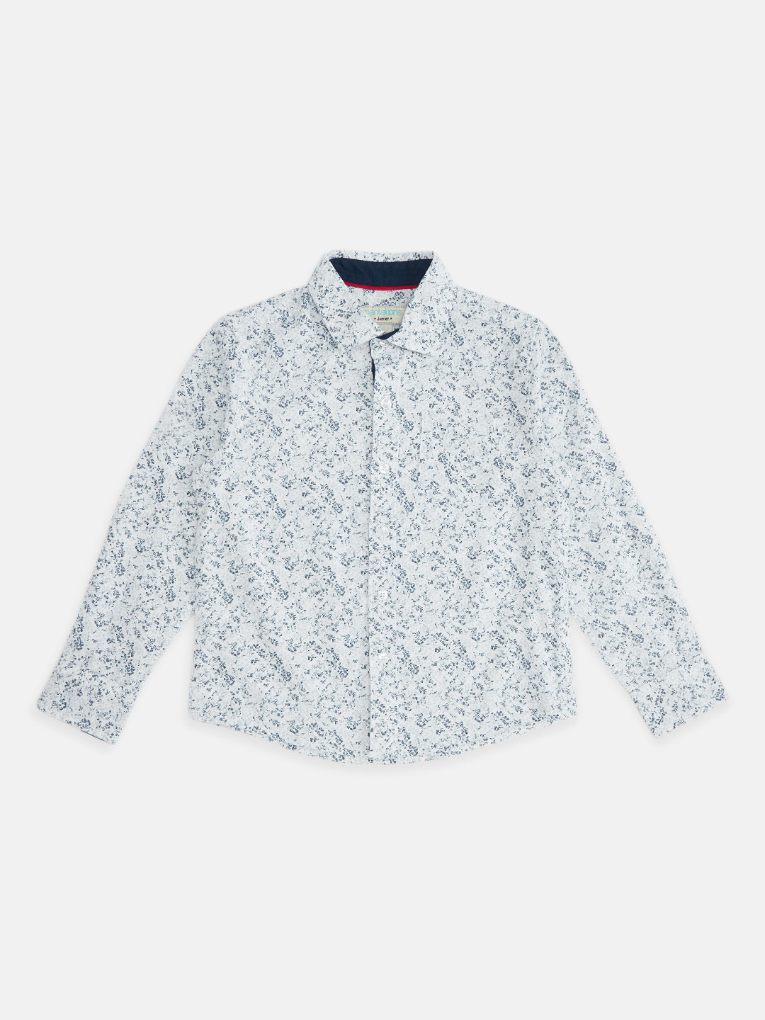 

Pantaloons Junior Boys Off White Floral Opaque Printed Casual Shirt