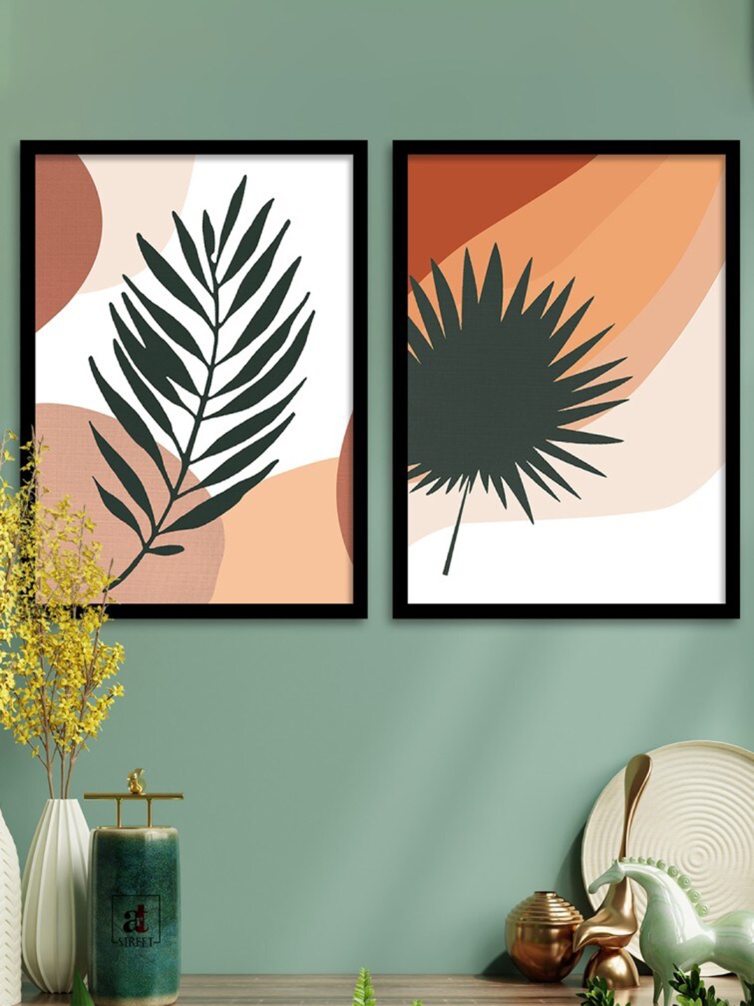 

Art Street Set Of 2 Multicoloured Framed Wall Arts, Multi