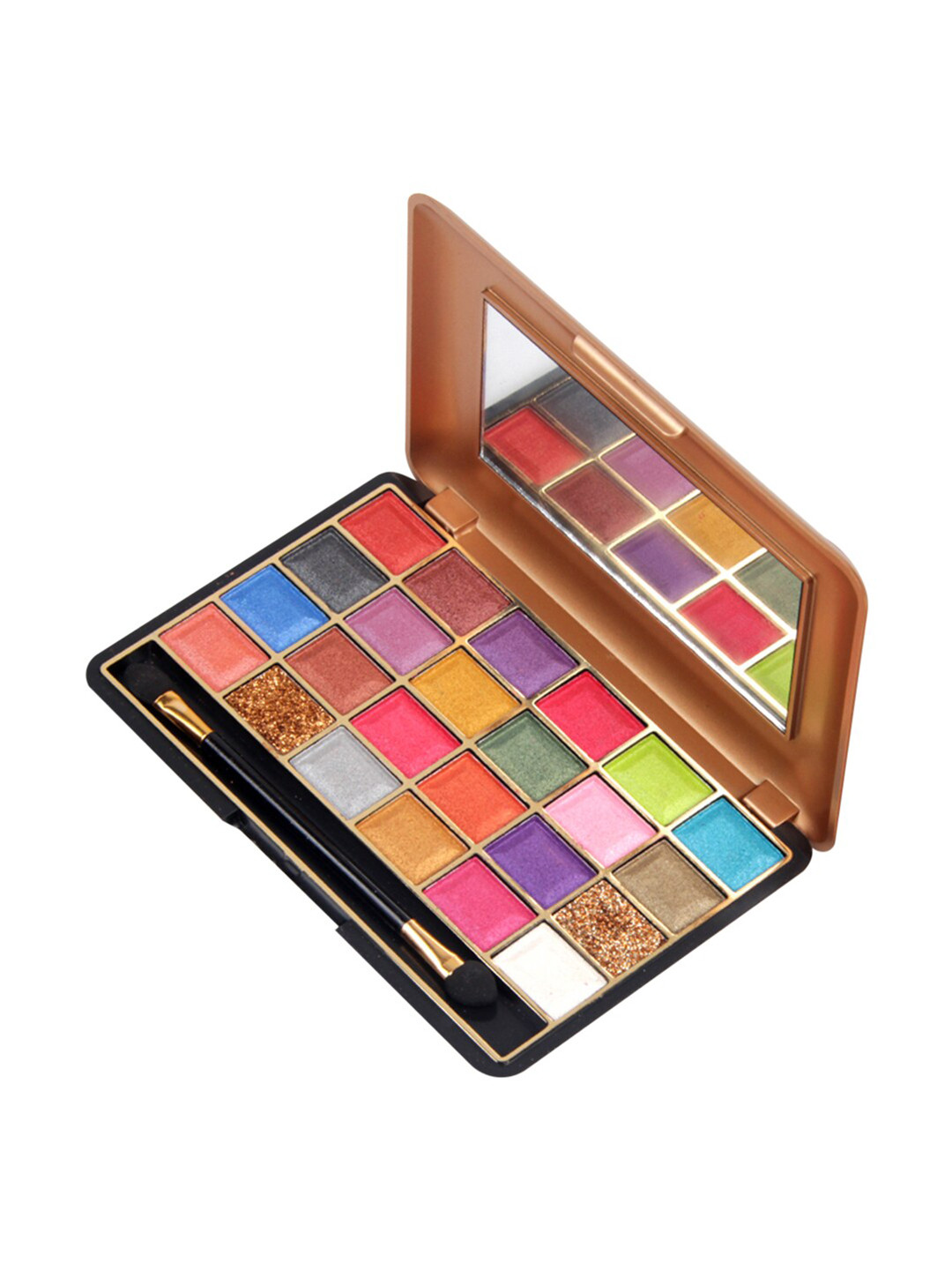 

Miss Rose 24 Colors Glitter Eyeshadow Palette 7001-062 MT2, Multi