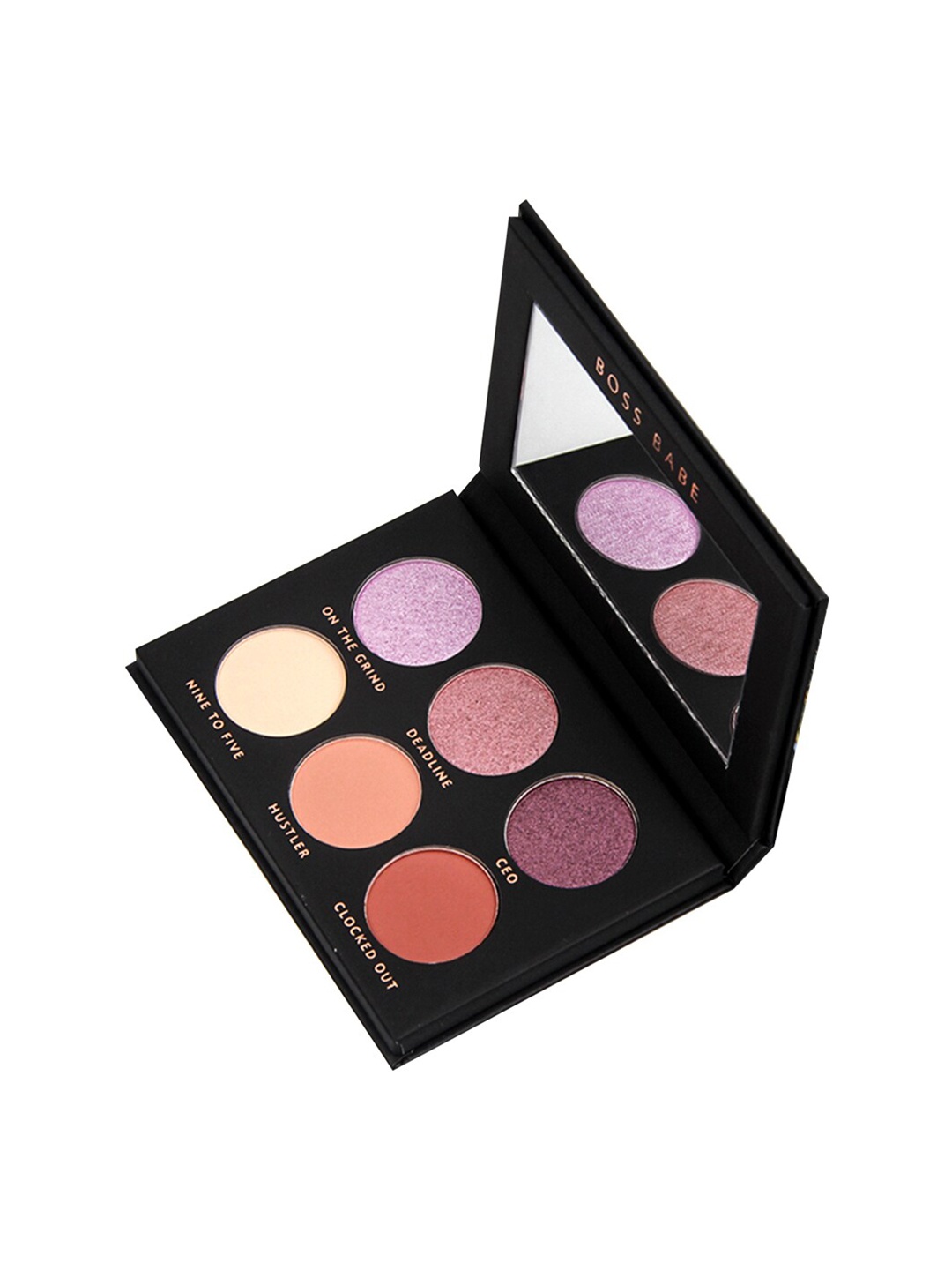 

Miss Rose 6 Colors Eyeshadow Matte & Glitter Palette 7001-017 Z1, Multi