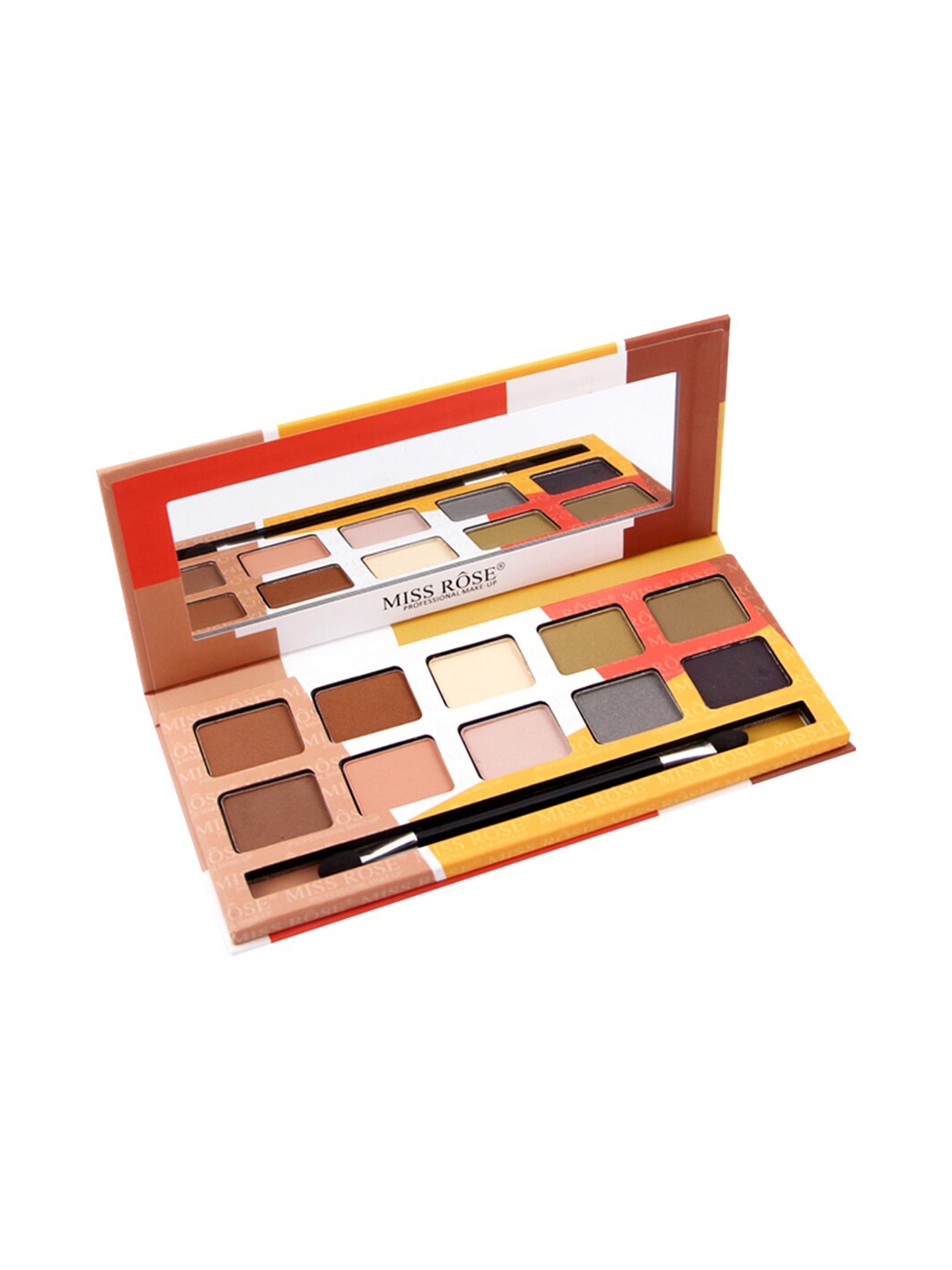 

MISS ROSE 12 Color Nude Eyeshadow Palette 7001-051 01, Multi