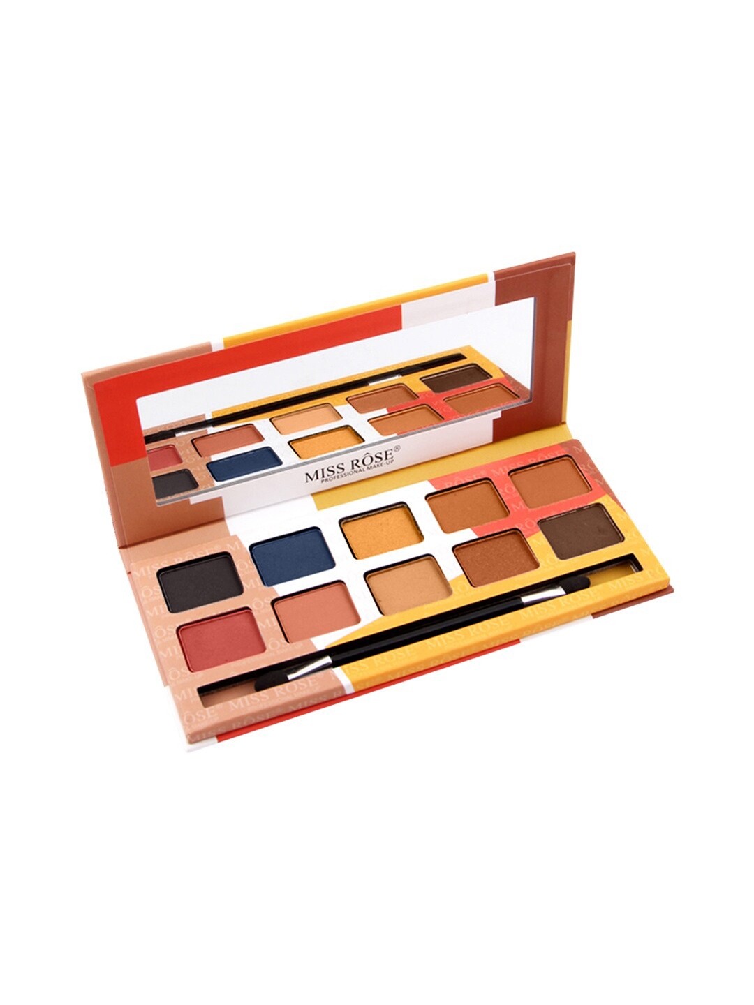 

MISS ROSE 12 Color Eyeshadow Palette - Nude, Multi