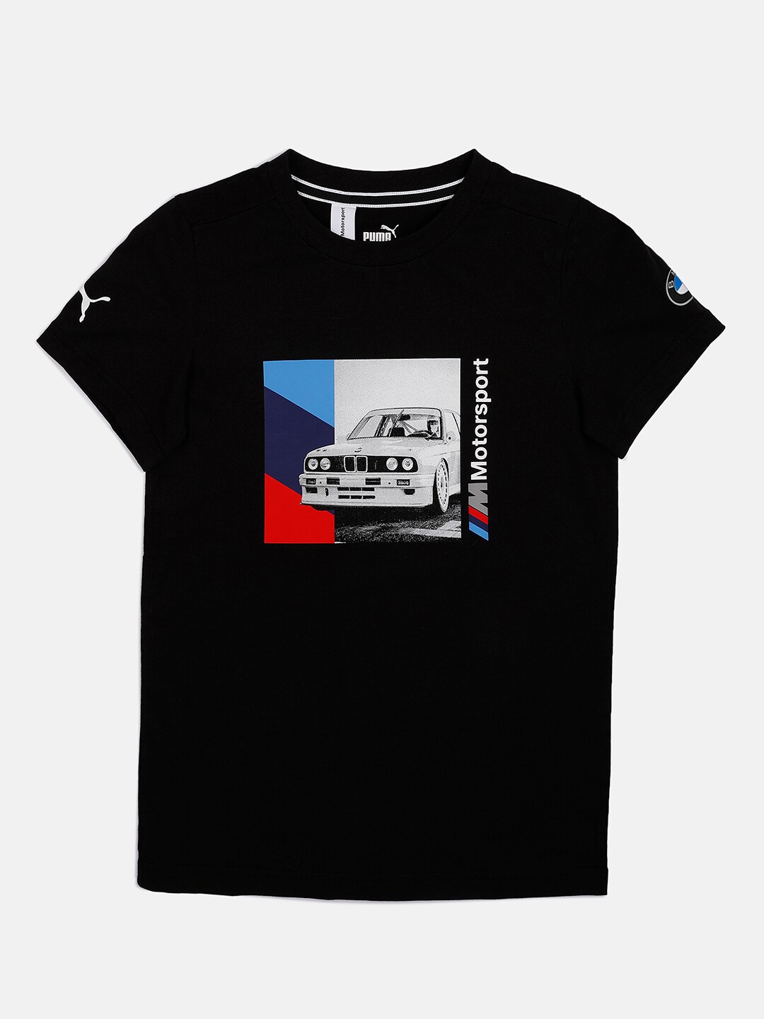 

Puma Kids Black BMW M Motorsport Kids Graphic T-Shirt