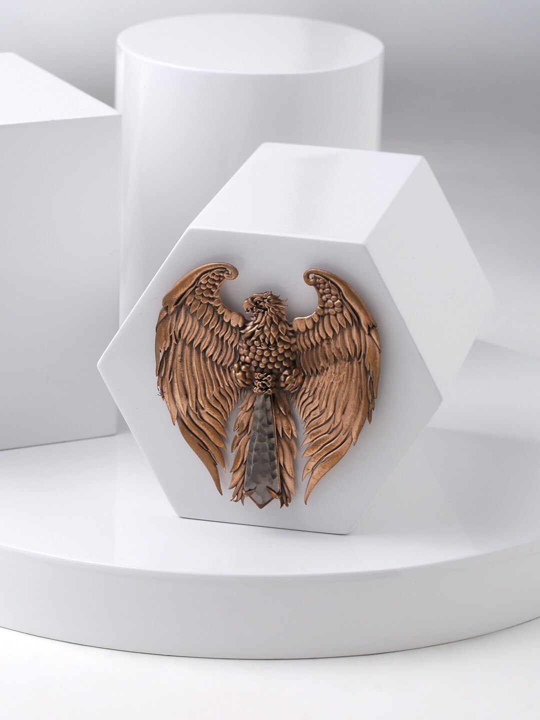 

COSA NOSTRAA Gold-Toned The Phoenix Brooch