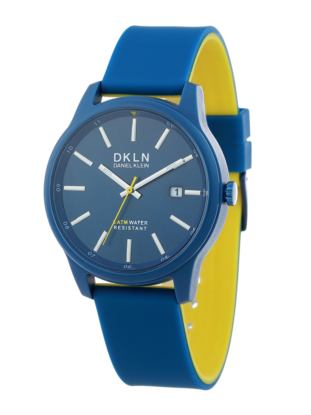 

Daniel Klein Men Blue Dial & Blue Straps Analogue Watch DK 1 12276-6