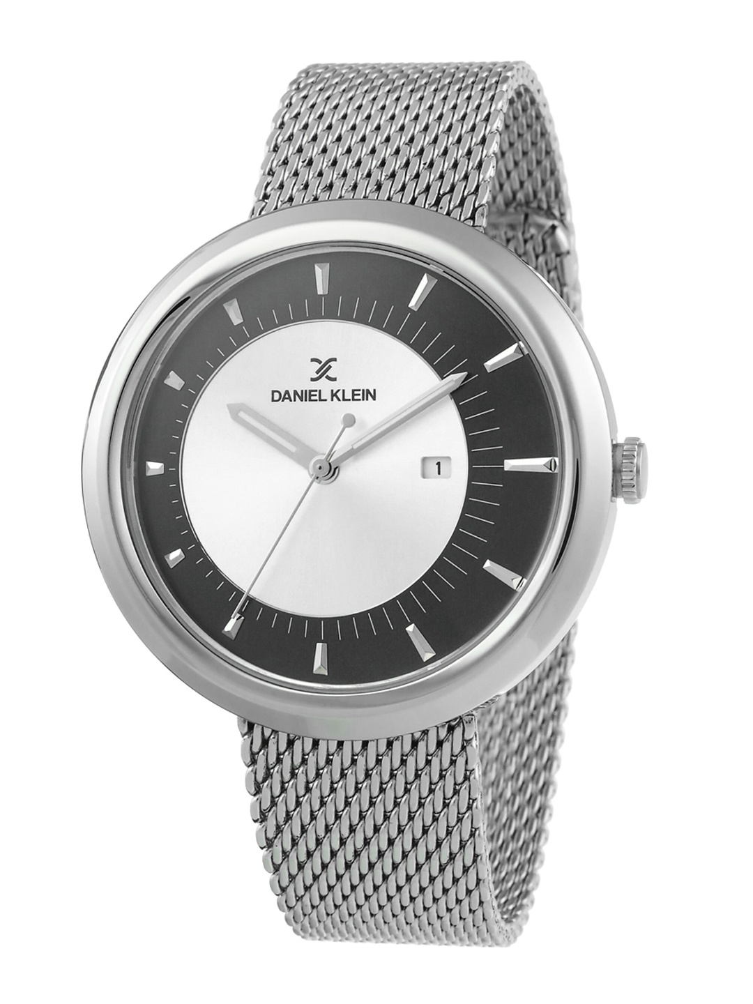 

Daniel Klein Men Silver-Toned Stainless Steel Analogue Watch DK.1.12296-1