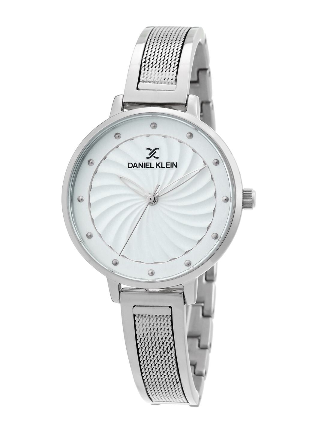 

Daniel Klein Women Silver-Toned Stainless Steel Analogue Watch DK.1.12378-1