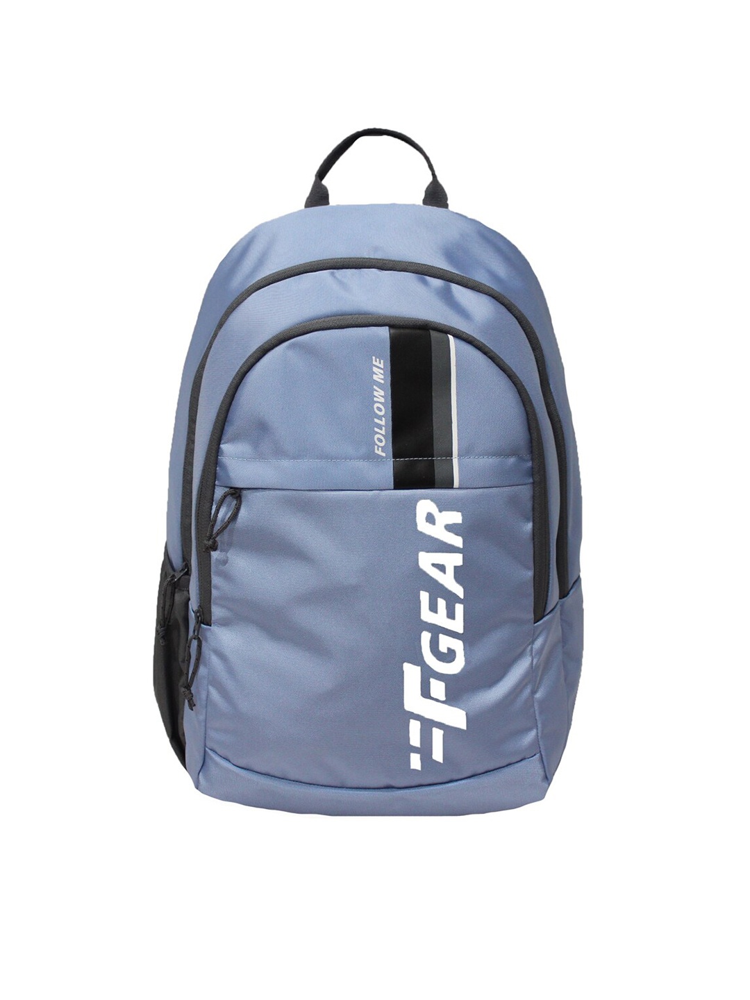 

F Gear Unisex Lavender & White Brand Logo Contrast Detail Backpack