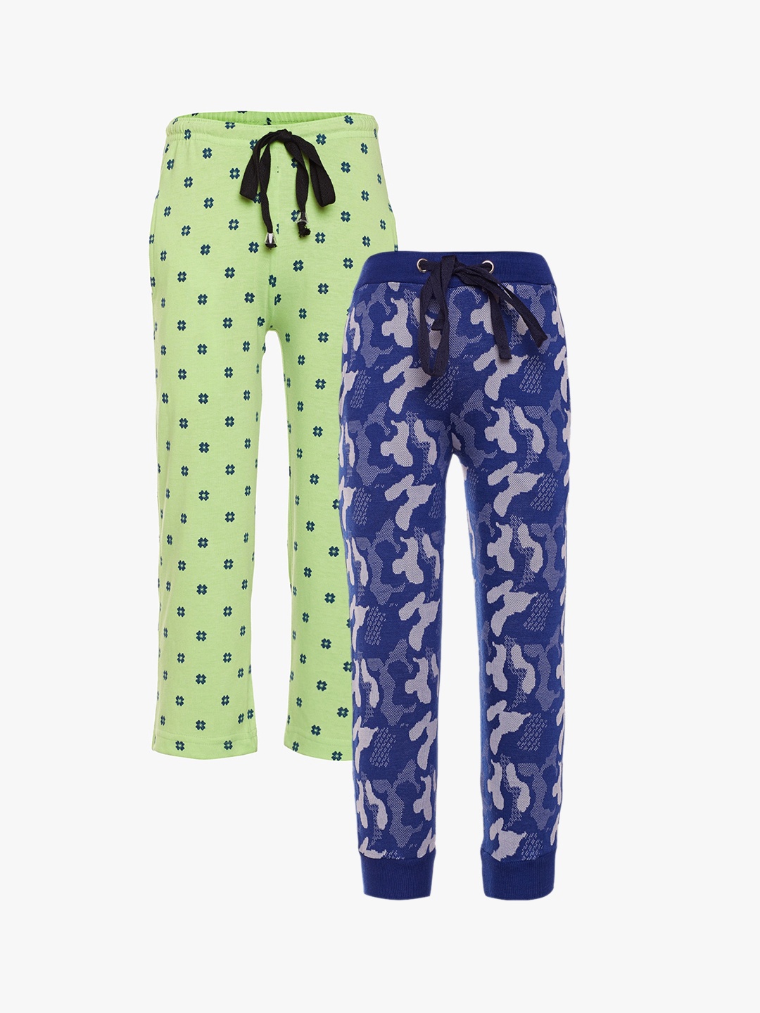 

VIMAL JONNEY Kids Set of 2 Track Pants, Green