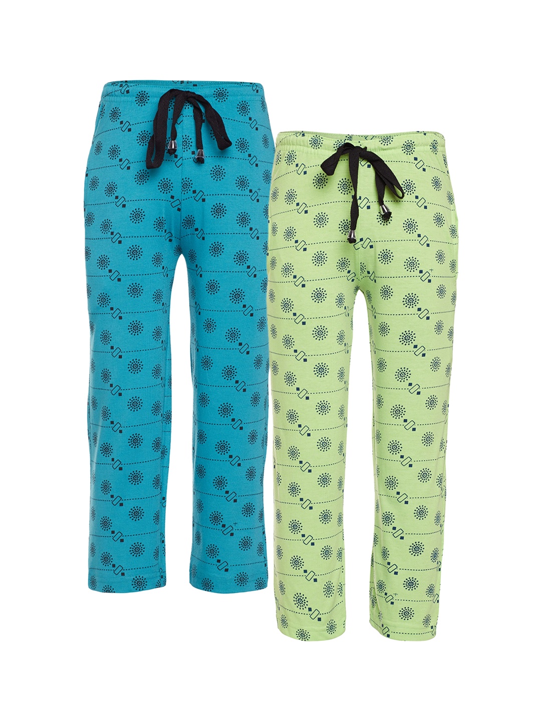 

VIMAL JONNEY Kids Set of 2 Track Pants, Green