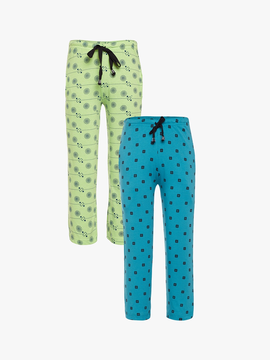 

Vimal Jonney Kids Set of 2 Track Pants, Green