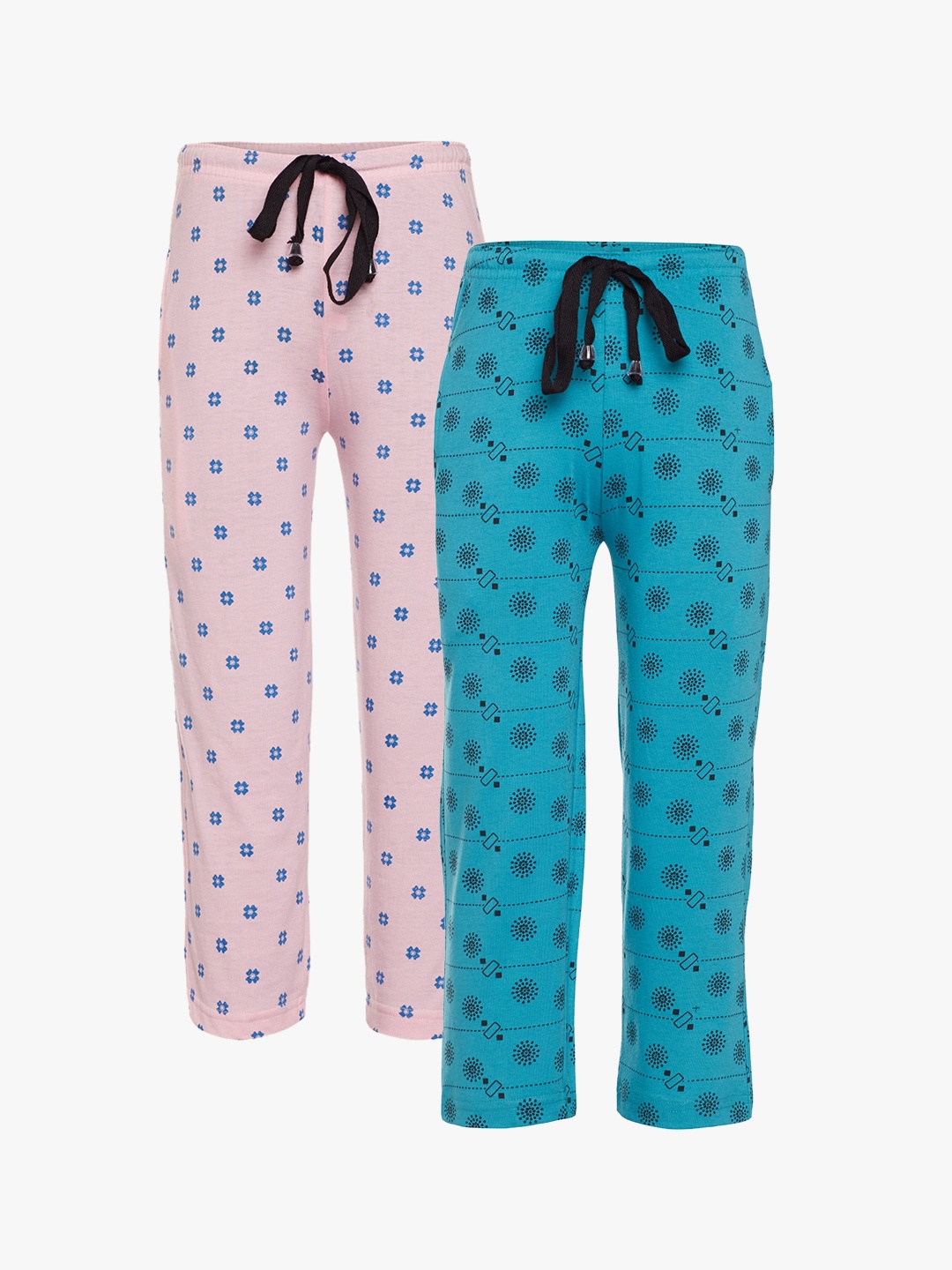 

Vimal Jonney Kids Set of 2 Track Pants, Pink
