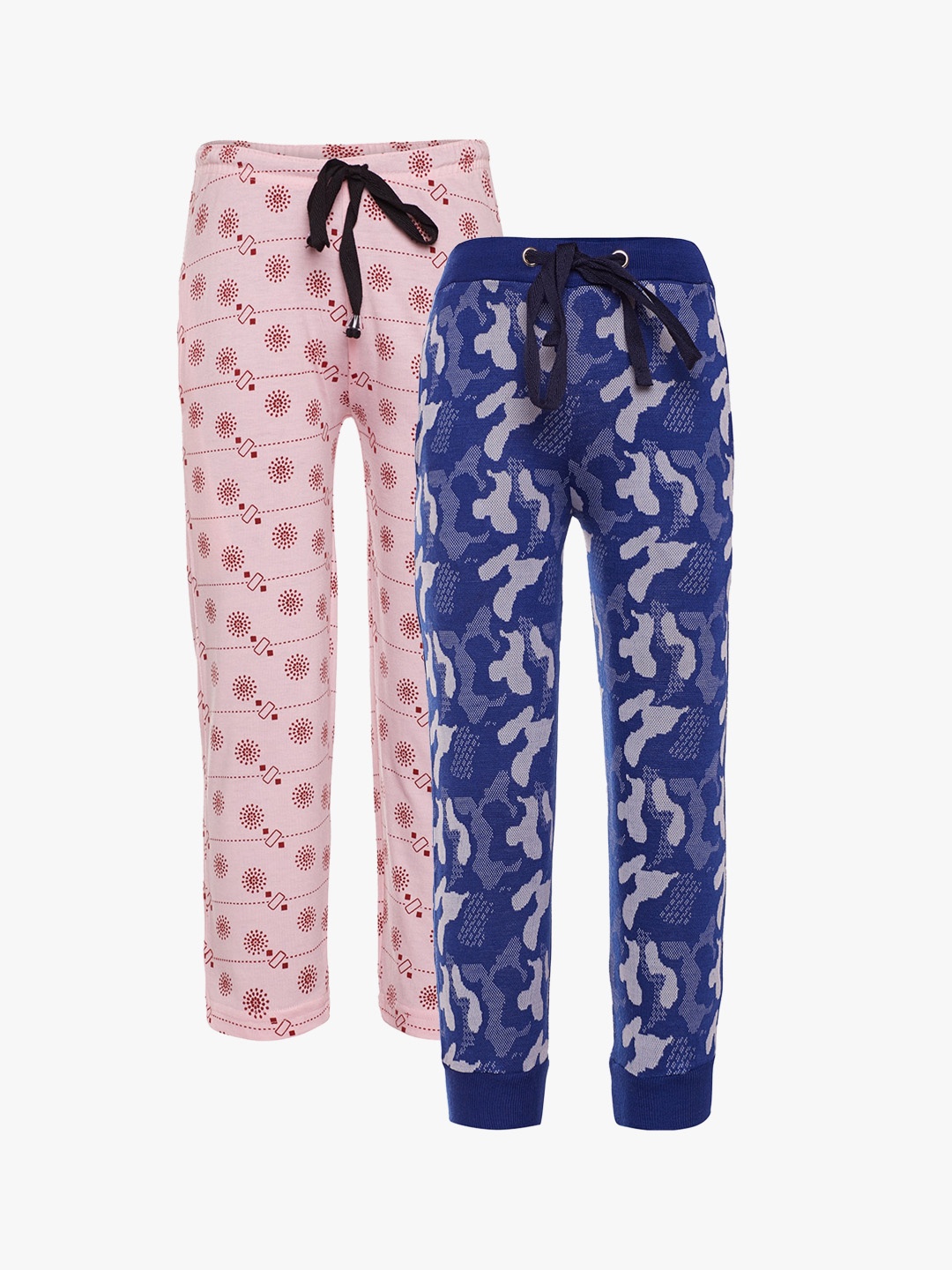 

Vimal Jonney Kids Set of 2 Track Pants, Pink
