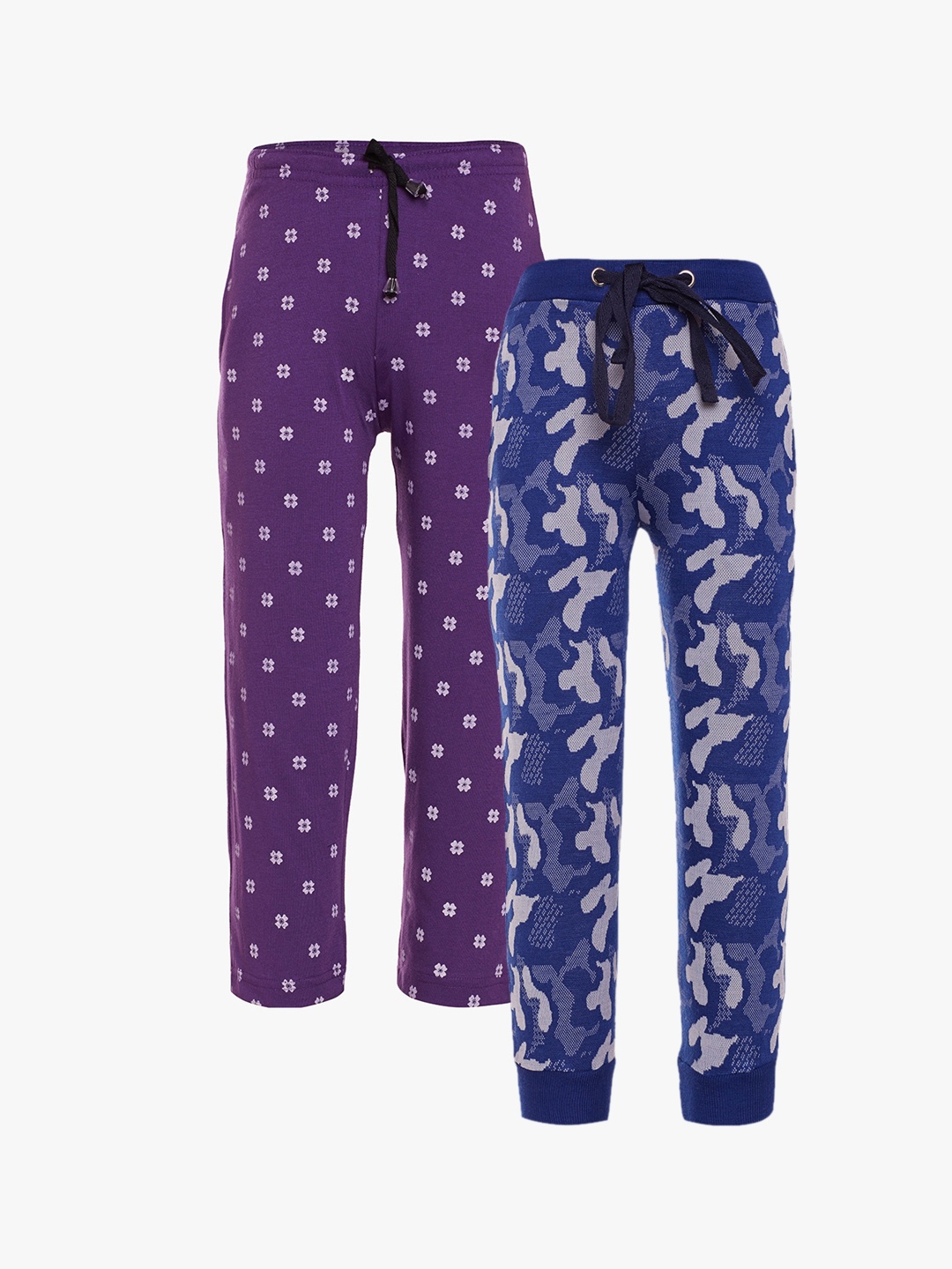 

Vimal Jonney Kids Set of 2 Track Pants, Purple