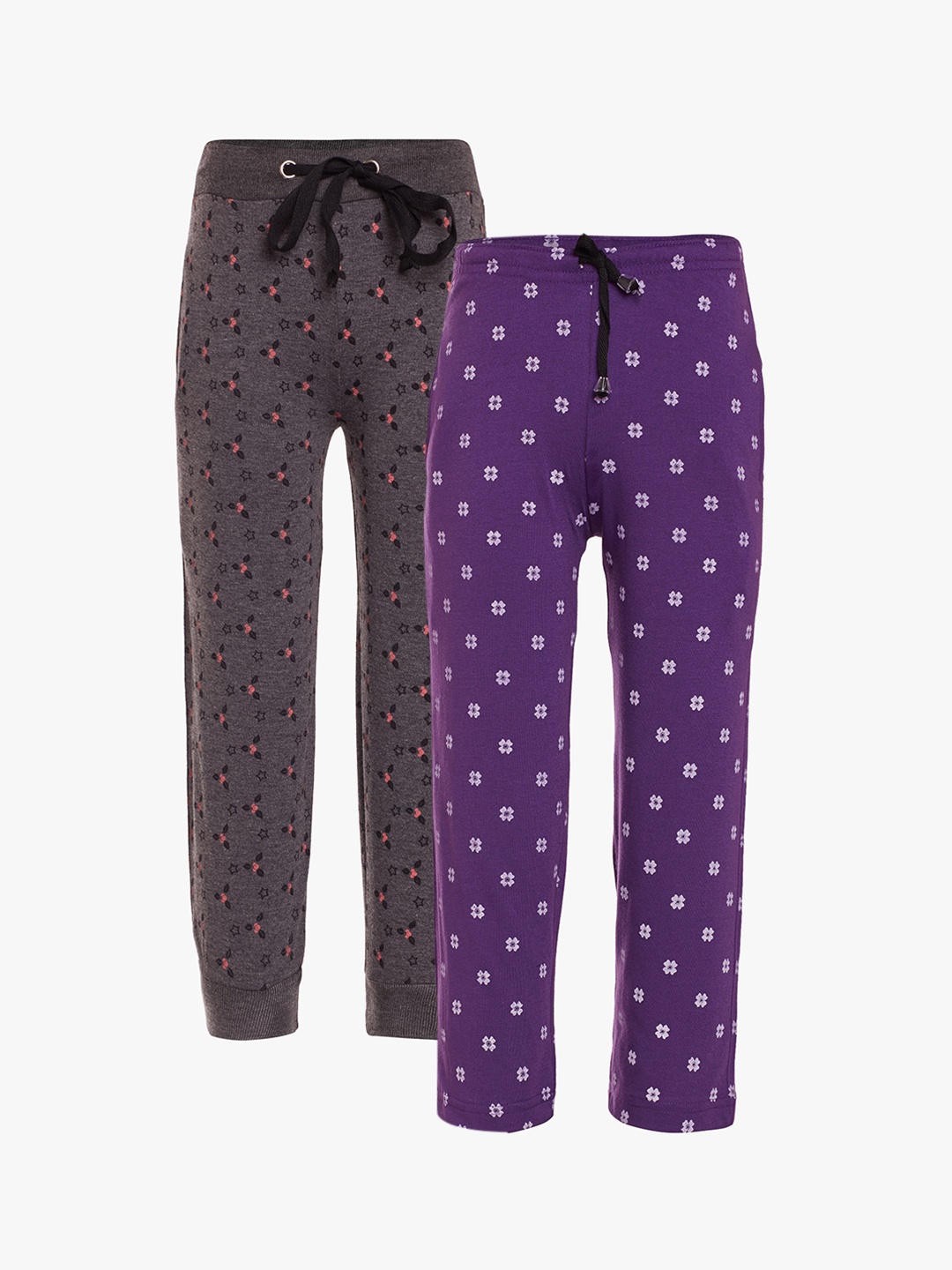 

Vimal Jonney Kids Set of 2 Track Pants, Purple