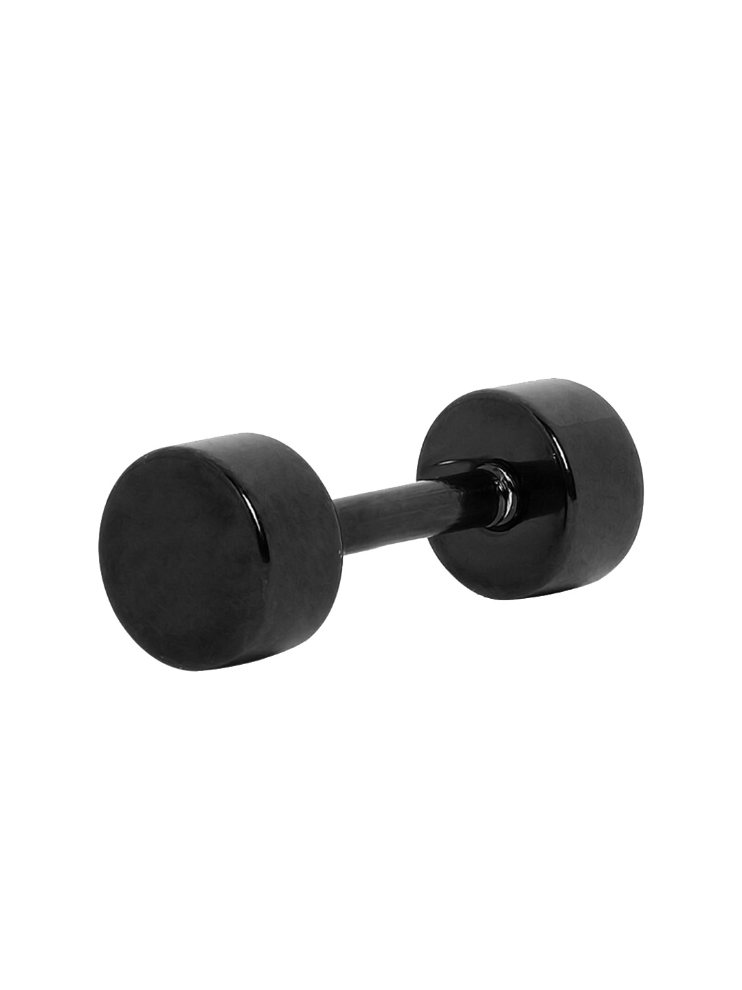 

Roadster Black Circular Studs Earrings