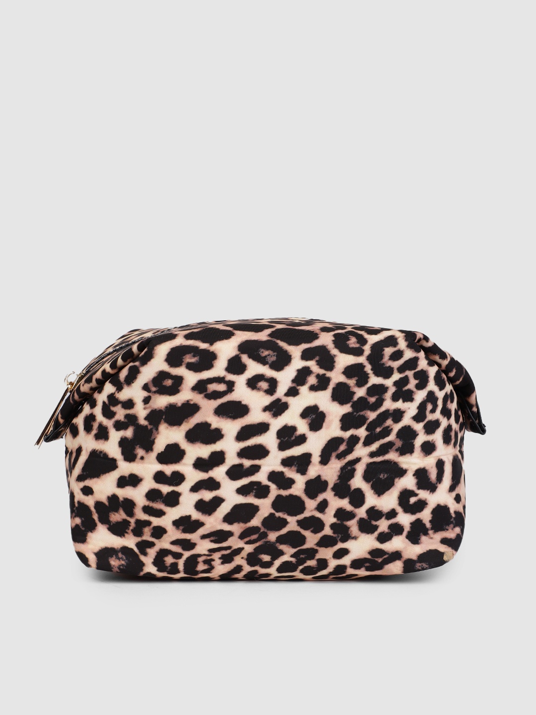 

Accessorize Black & Beige Leopard Printed Pouch cum Pencil Case