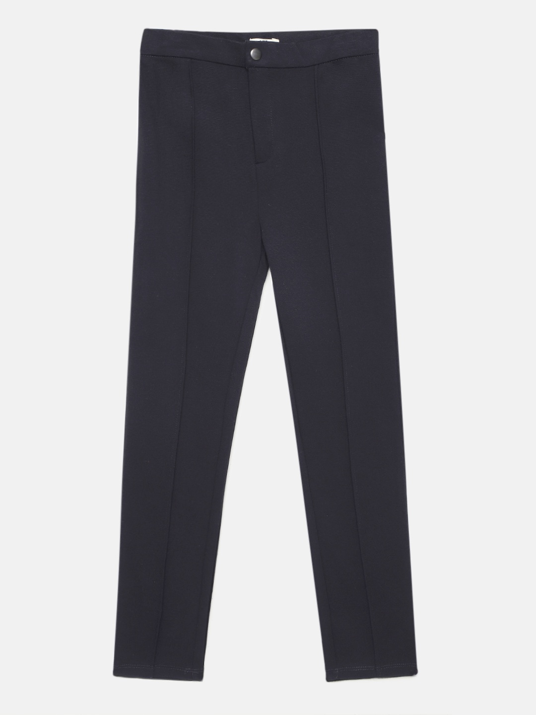 

AND Girls Navy Blue Slim Fit Trousers
