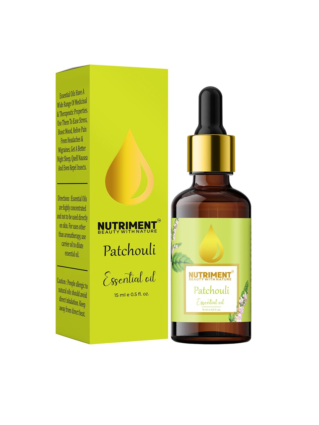 

Nutriment Green Patchouli Essential Oil 15ml