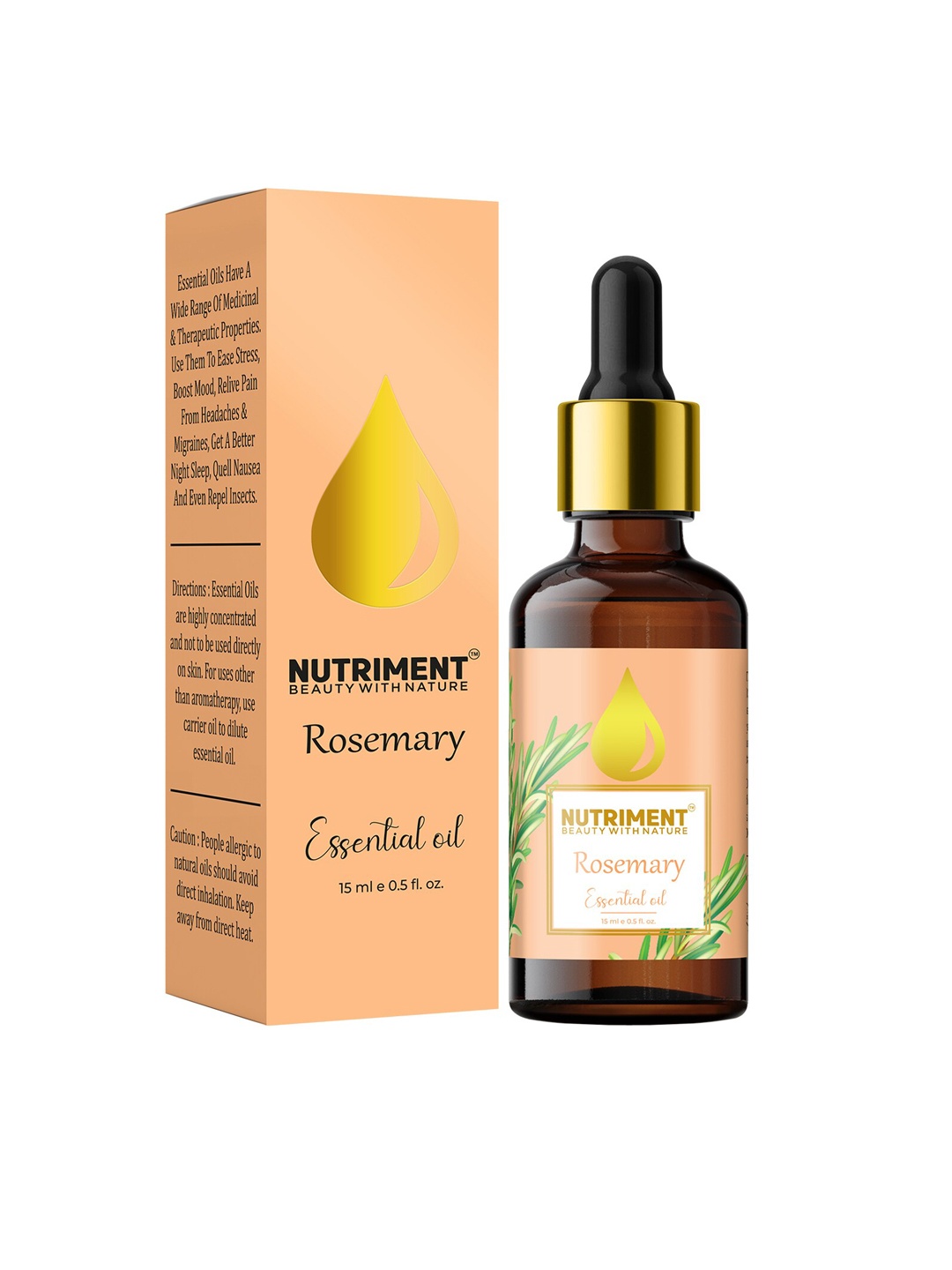 

Nutriment Peach Rosemary Essential Oil 15 ml
