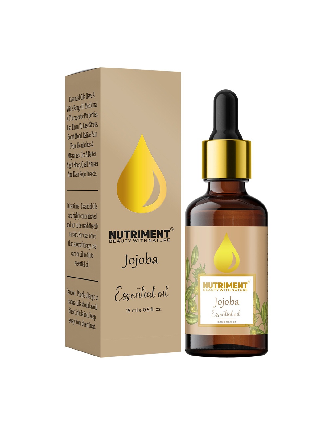 

Nutriment Brown Jojoba Essential Oil 15 ml