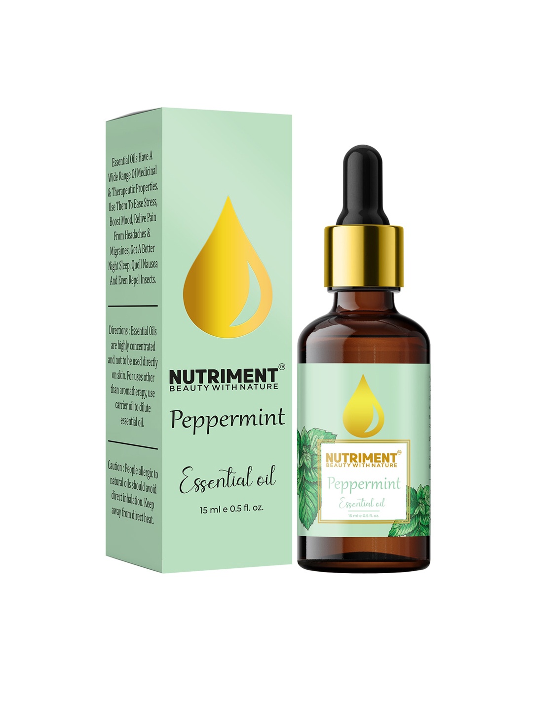 

Nutriment Green Peppermint Essential Oil 15ml