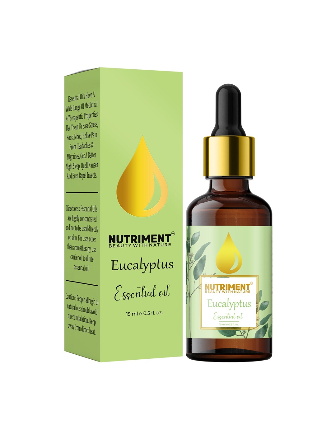 

Nutriment Green Eucalyptus Essential Oil 15 ml