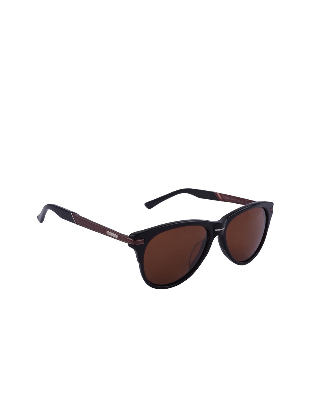 

MARC LOUIS Women Brown Lens & Black Cateye Sunglasses with UV Protected Lens